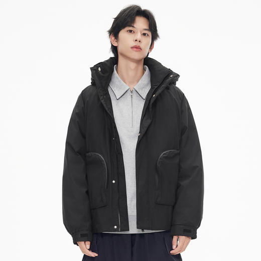 gxg.jeans男装 多色口袋设计工装风短款羽绒服轻薄外套男25冬新品 商品图2
