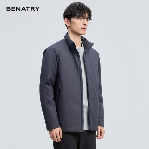 贝纳川冬季新品立领轻薄羽绒服ECF405230 商品图1