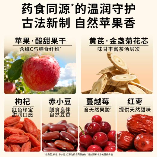 【麦麦SY新品上线】好麦多苹果黄芪五红茶 | 办公室茶包泡水饮品果茶独立小包装 商品图1
