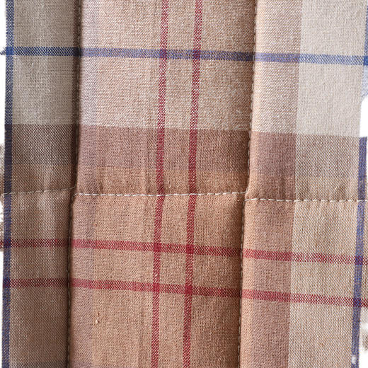 2025秋冬款复古民族风改良文艺宽松加棉加厚长袖格子衬衫上衣女 商品图4