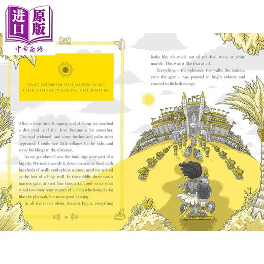 【中商原版】木乃伊吃了我的作业 A Mummy Ate My Homework 英文原版 儿童历史科普读物 穿越时空冒险故事 进口书 8岁以上 商品图3
