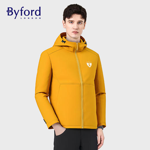 疯抢中！！【始于1919年 英国百年奢牌】百富Byford软壳冲锋外套/加绒运动裤 休闲商务时尚百搭（男女同款） 商品图0