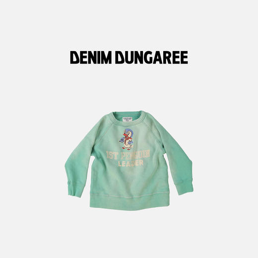 【中国限定】日本DD童装 DENIM DUNGAREE 复古PENNIE企鹅领袖卫衣 商品图4