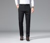 新款冬季厚款休闲裤中年男士免烫弹力长裤商务弹力中腰直筒裤 商品缩略图5