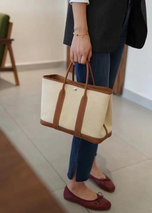 BT214-小号爱马仕进口皮纯手工花园包（BT*MM） 商品图3