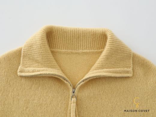 MAISON COVET丝羊绒拉链夹克 商品图4