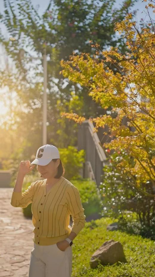 哥弟同款小坑条竖条纹V领羊毛桑蚕丝毛衫 商品图4