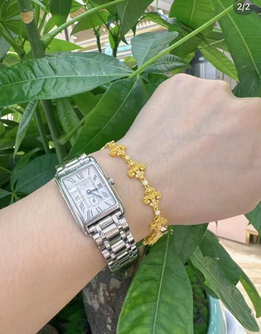 D101416新款方形系列复古放射波纹表盘女士时尚石英机芯手表 商品图6