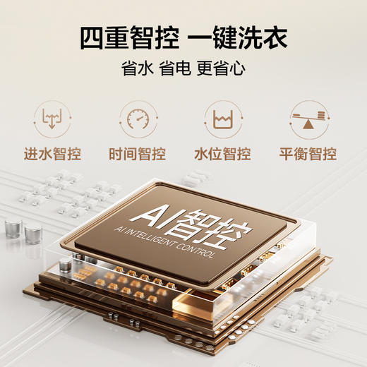 【TCL洗衣机】TCL 12公斤V2R Max大容量洗脱一体波轮洗衣机 B120V2R 商品图7