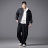 PINLI品立2025秋冬新款双面穿立领棉服外套宽松潮牌加厚休闲棉衣GD253105100 商品缩略图3
