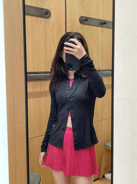 lu｜Hold Tigth系列女士翻领长袖衬衣  舒适柔软 超显身形 时髦精们抓紧看过来 商品图8