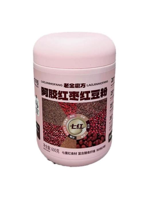 老金磨方阿胶红枣红豆粉600g-22224750 商品图0