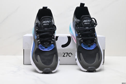 耐克Nike Air Max 270 React气垫减震休闲运动跑步鞋СТ1280-101男女鞋 商品图6