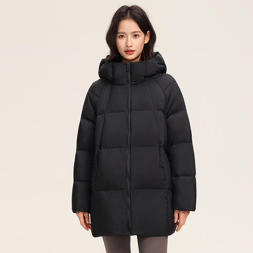 新款小个子羽绒服女中长款泡芙外套显瘦冬季爆款1036【个调羽绒服专场】 商品图0