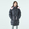 棵初25年冬季新款亲子中大女童拼色长款羽绒服防钻绒基础百搭外套 商品缩略图4