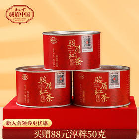 正山堂 悦己 骏眉中国特级红茶 花果香草木韵茶叶罐装送礼礼品