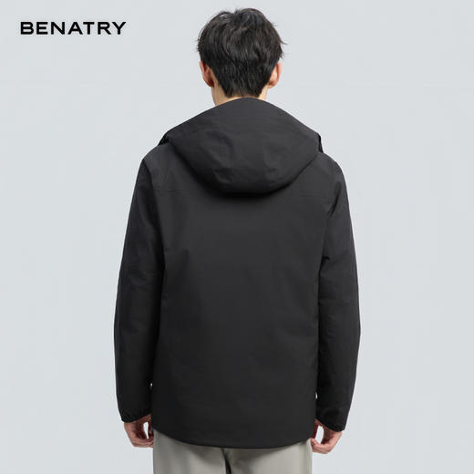 贝纳川冬季新品连帽冲锋衣羽绒服ECF405251 商品图6