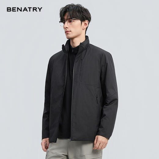 贝纳川冬季新品立领轻薄羽绒服ECF405230 商品图7