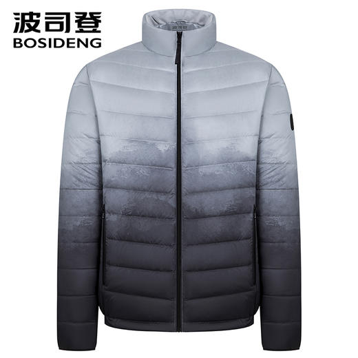 波司登2025新款秋季短款立领轻薄款排骨羽绒服男士外套B250131005 商品图2