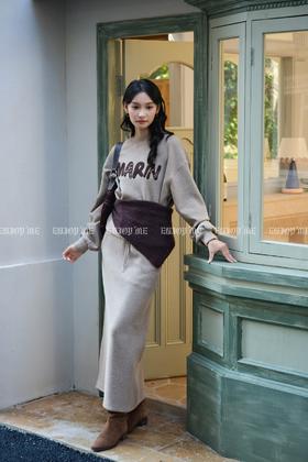 【门店同款】ENJOY冬季“暖冬知性”韩系字母套装 167044435