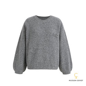 MAISON COVET纯山羊绒圆领上衣