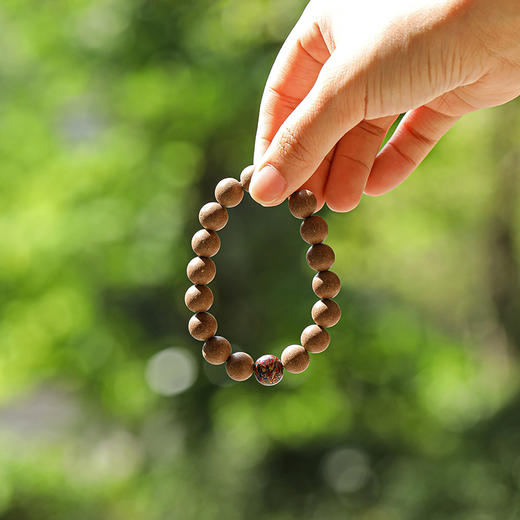 好运莲莲光面香珠手串非遗国标天然本草无添加五行·本草香珠手串 商品图5