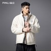 PINLI品立2025秋冬新款双面穿立领棉服外套宽松潮牌加厚休闲棉衣GD253105100 商品缩略图6