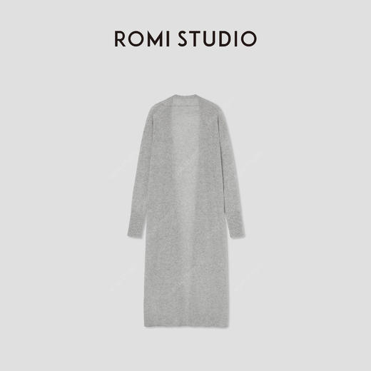ROMI STUDIO“松弛随性”绵羊毛山羊绒混纺细腻柔软开衫 RWCSST1829【现货】 商品图1