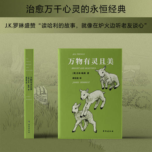 自然写作经典沉浸疗愈身心：万物有灵+吉他羊奶+猫的故事精装3册 商品图1