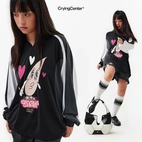 CryingCenter 泪子足球衣长袖 哭喊中心