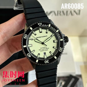 原单阿玛尼AR60085 男士机械腕表 黑武士