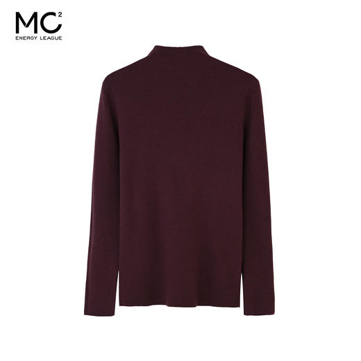 女装半高领净色毛衣-M11M5241005 商品图4