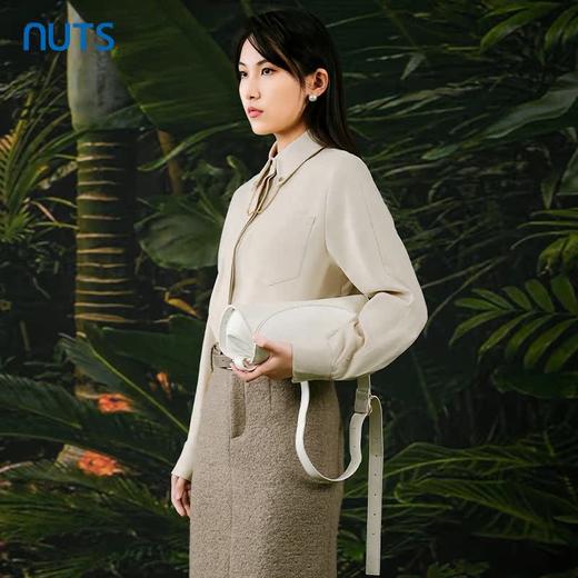 NUTS春秋新款职业通勤气质百搭翻领宽松显瘦长袖衬衫女411011353 商品图2