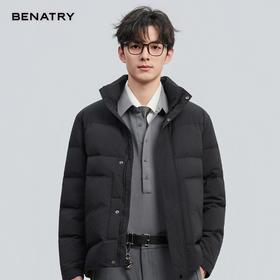 贝纳川冬季新品多色基础立领面包服ECF405239