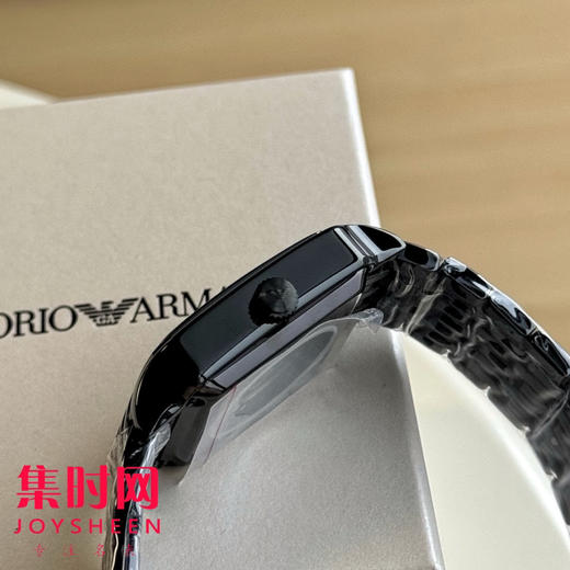 原单阿玛尼AR60058 方形镂空男士机械腕表 黑武士 商品图4