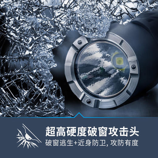 纳丽德（NEXTORCH）P81强光手电筒战术户外超亮远射可充电21700电池家用巡逻专用 商品图2