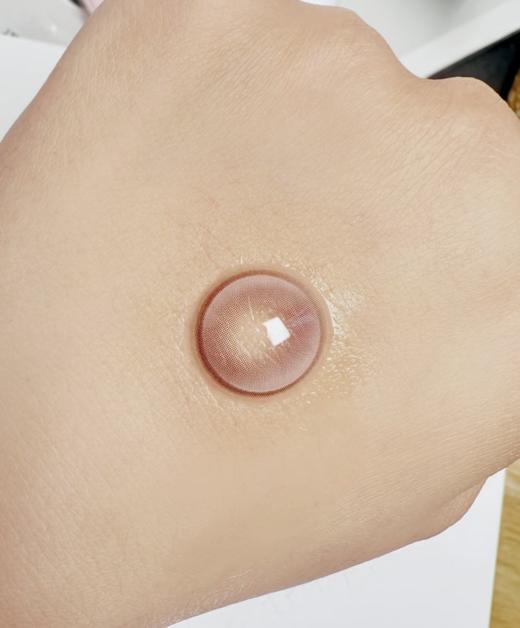 Allecon年抛 · 莫奈玫瑰· 14.2mm白狮参考着色中大直径 韩产年抛2片 商品图1