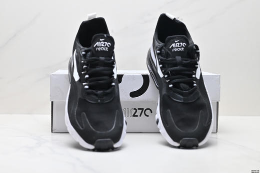 耐克Nike Air Max 270 React气垫减震休闲运动跑步鞋СТ1280-101男女鞋 商品图6