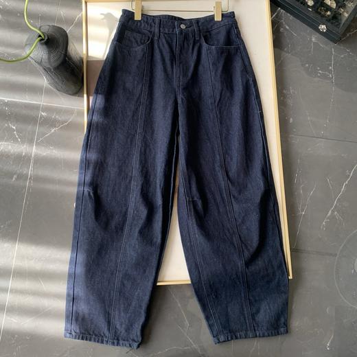 GUE&SS版型超绝的原牛洗水阔腿弯刀阔腿裤 商品图12