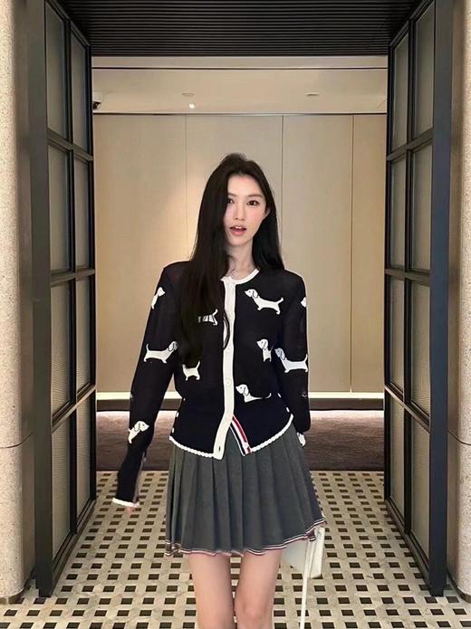 GY09-THOM BROWNE 镂空满印小狗开衫（LS*MM）-10.14直播款 商品图3
