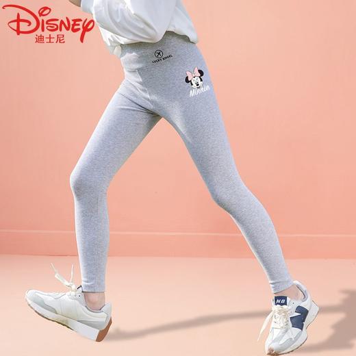 迪士尼女童加绒打底裤秋冬外穿2022新款儿童保暖裤女大童加厚棉裤 商品图5