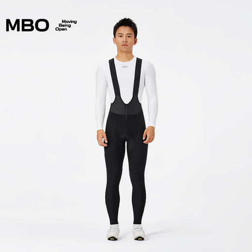 MBO CARVICO® 男子冬季软壳防风抓绒背带骑行长裤 T380 Softshell 双箭头 (经销商专拍链接，非经销商拍单不发货) 商品图4