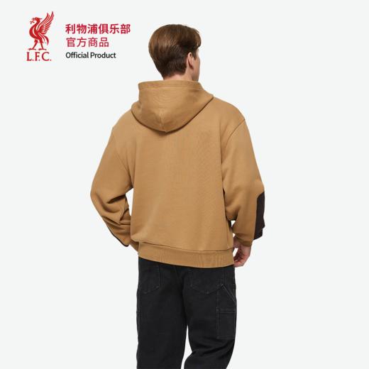 【官方正版】利物浦俱乐部 | 棕色帽衫秋日连帽卫衣运动休闲长袖 商品图2
