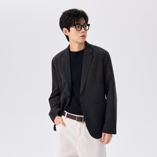 gxg.jeans男装2025秋款男士西服外套男高级感上衣休闲小西装伴郎礼服K&C 商品图1