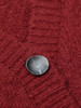 复古红 V 领针织开衫女秋冬新款慵懒风宽松显瘦破洞设计感毛衣外套外穿 商品缩略图3