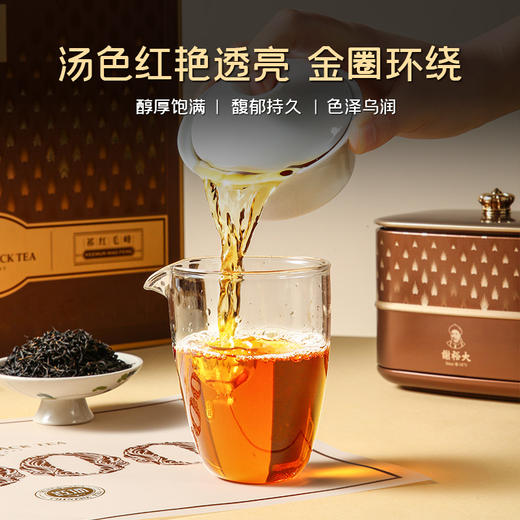 谢裕大 祁门红茶 祁红毛峰红顶2000经典礼盒200g 送礼推荐 商品图2
