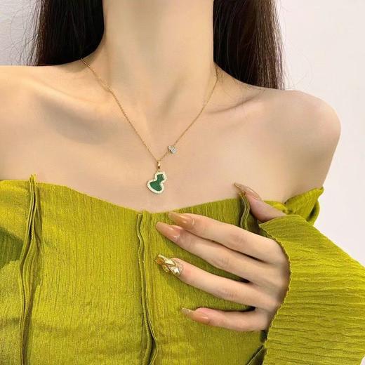 TB101-Qeelin麒麟 Wulu系列 葫芦吊 项链 女款（XK）-10.14直播款 商品图4
