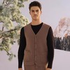 【角鲨烷润肤3A抗菌】SCHIESSER德国舒雅男士双面保暖加厚背心560g35/25908V 商品缩略图0
