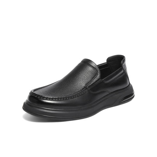 【云粉节】BF楼森达休闲皮鞋2025冬季新款厚底牛皮商务通勤男鞋K5802吊牌价1099活动价599 商品图0