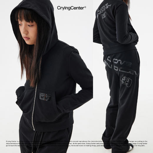 CryingCenter 初秋运动卫衣长裤套装 哭喊中心 商品图0